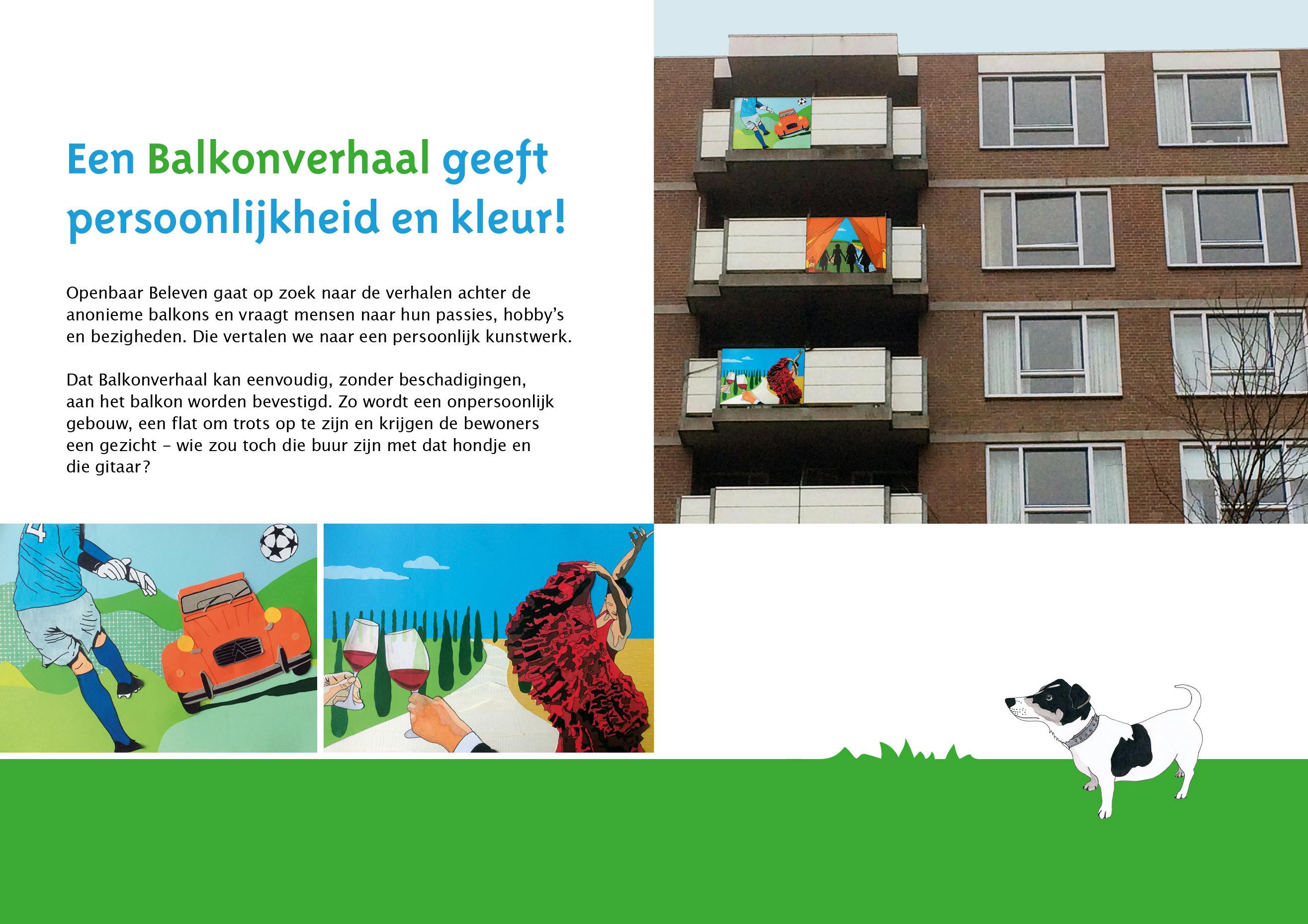 Balkonverhalen geeft identiteit aan flatbewoners
