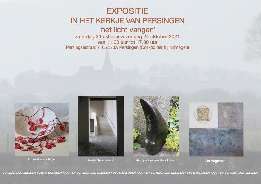 Expositie 23 en 24 oktober in het Kerkje van Persingen