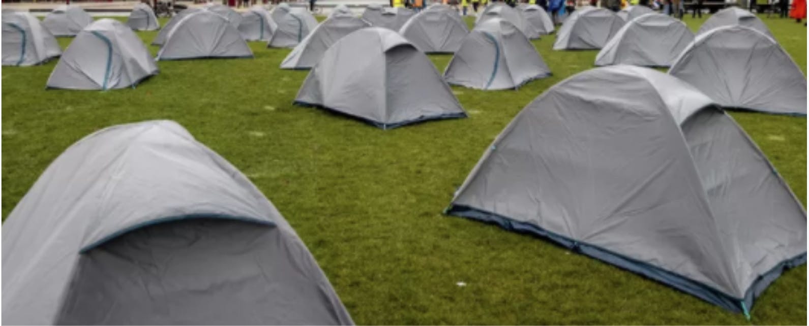 ABCD popelmanifestatie: ‘De Tent Uit!