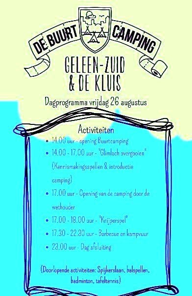 Opening Buurtcamping Geleen Zuid & De Kluis | In Berichten Op Ons ...