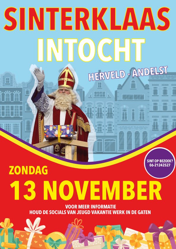 Sinterklaasintocht Herveld/Andelst 2022 | In Uitgelichte Berichten Op  Onsoverbetuwe.Nl