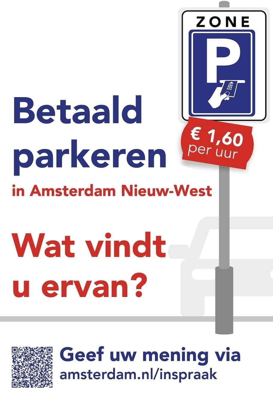 Inspraak Invoering Betaald Parkeren In Stadsdeel Nieuw-West, En De ...