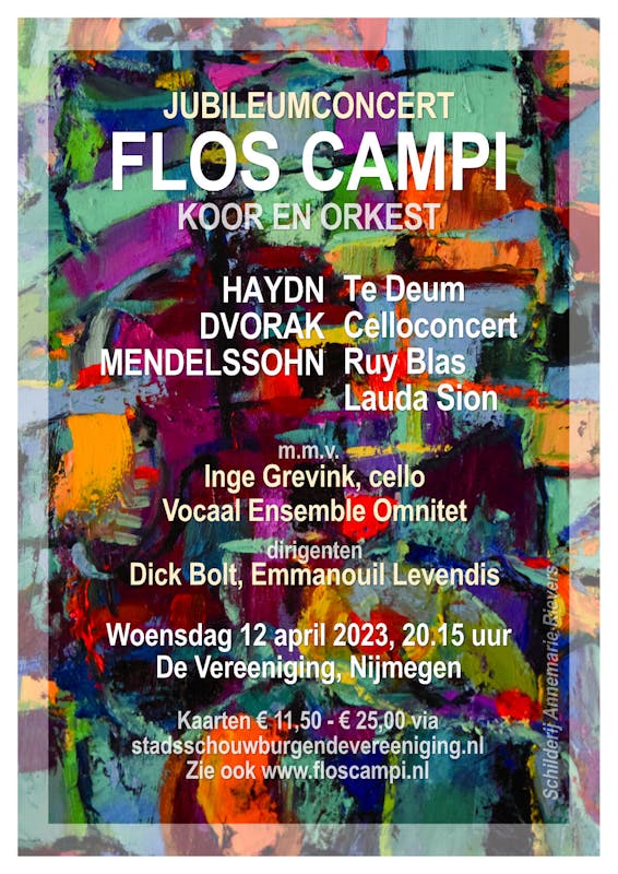 Flos Campi viert 60 jaar met schitterend concert in De Vereeniging in