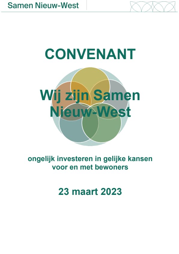 'Wij zijn Samen Nieuw-West'