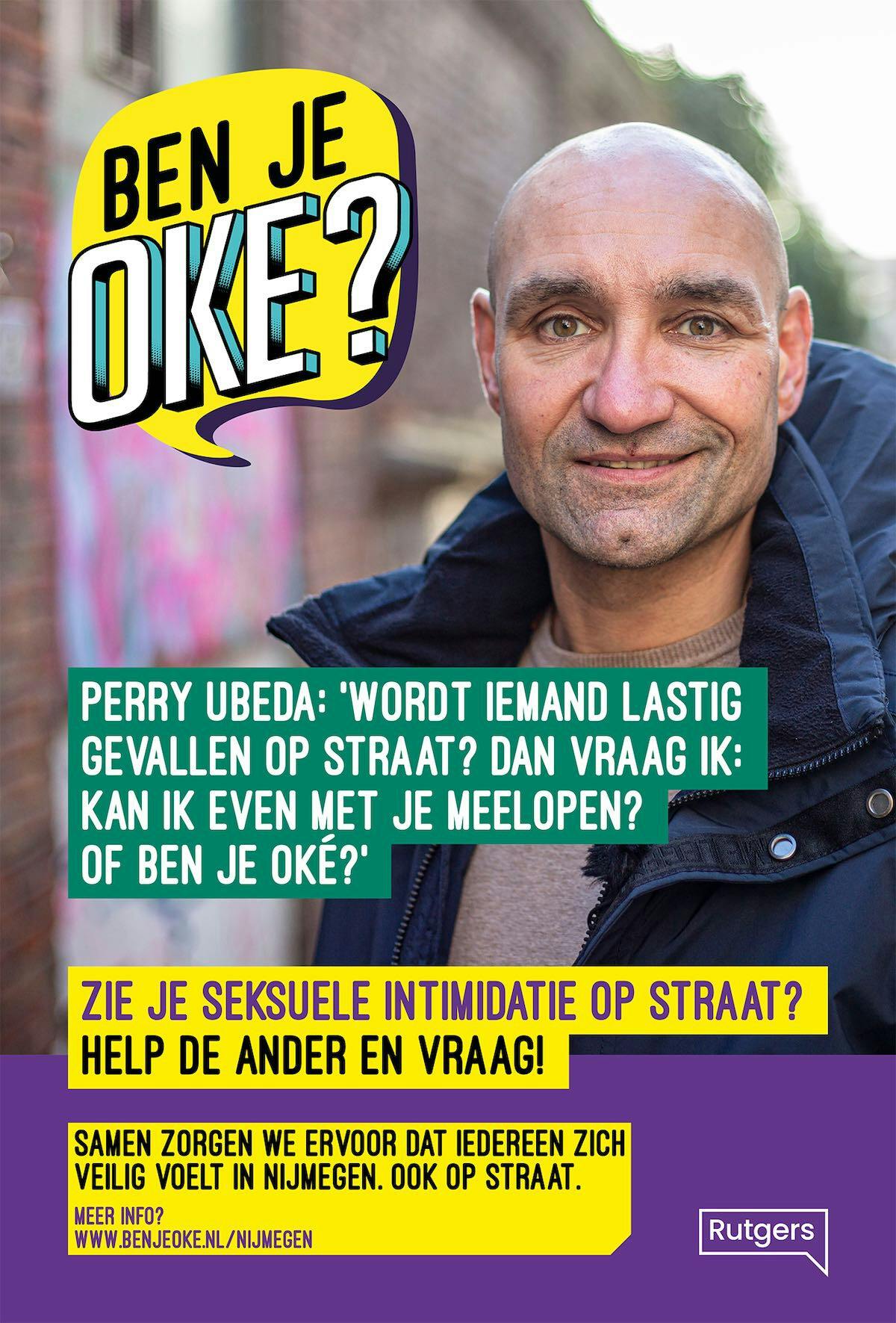 Posters 'Ben Je Oké?' Op Straat Over Ongewenst Seksueel Gedrag | In ...