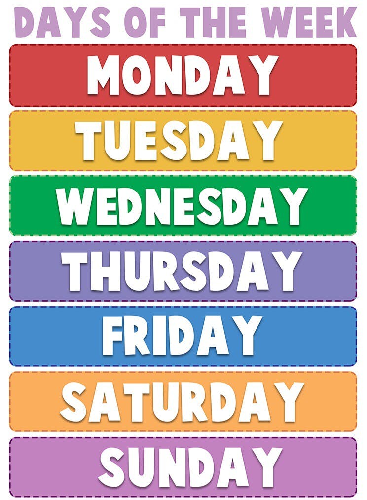 Een week uit het leven van....