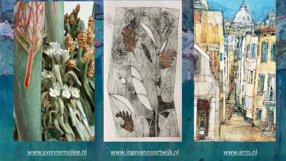 Kerkje van Persingen toont tekeningen, keramiek, schilderijen en grafiek