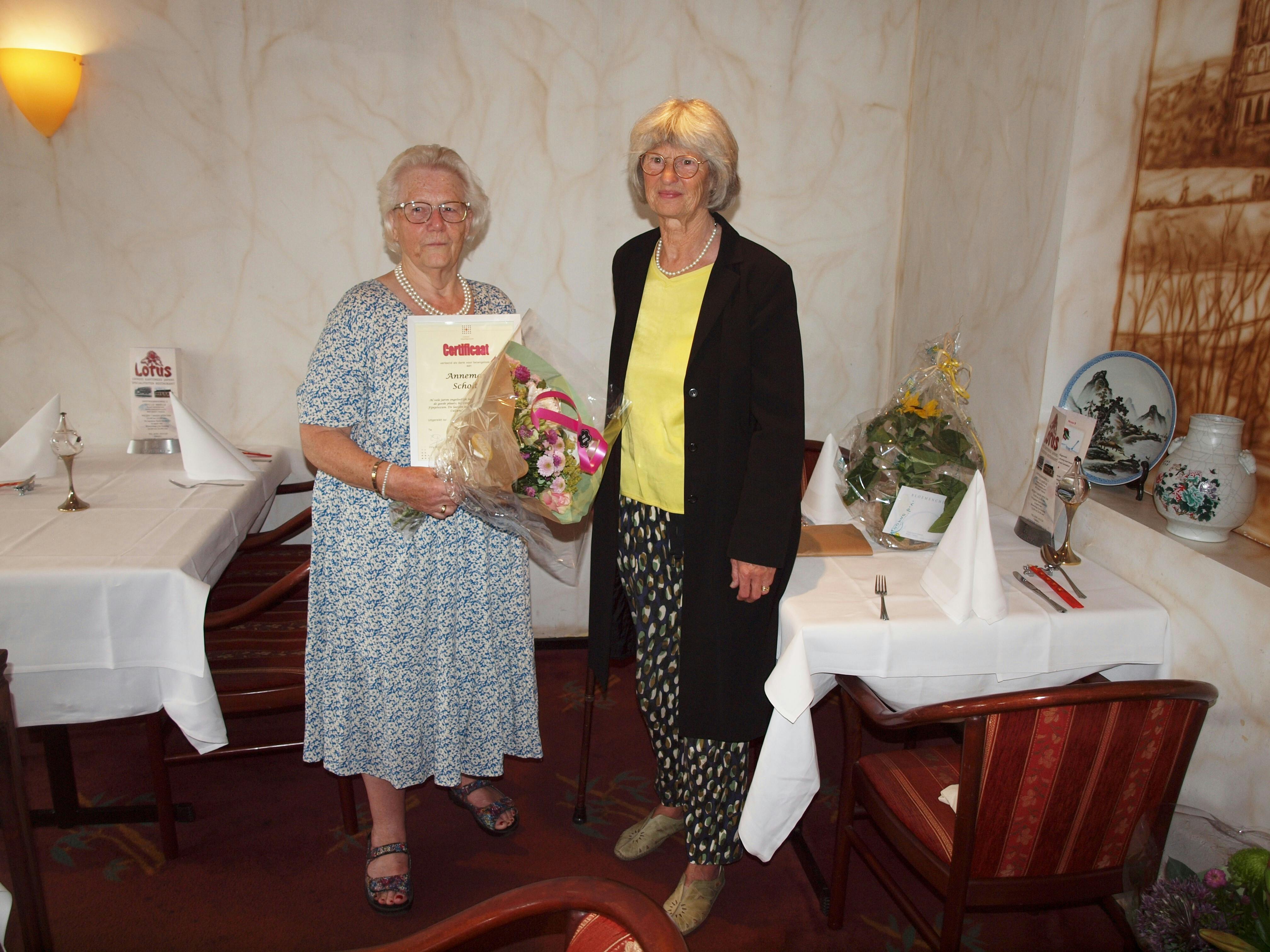 In het zonnetje: Annemarie Scholten