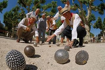 Jeu des Boules in Vierlingsbeek