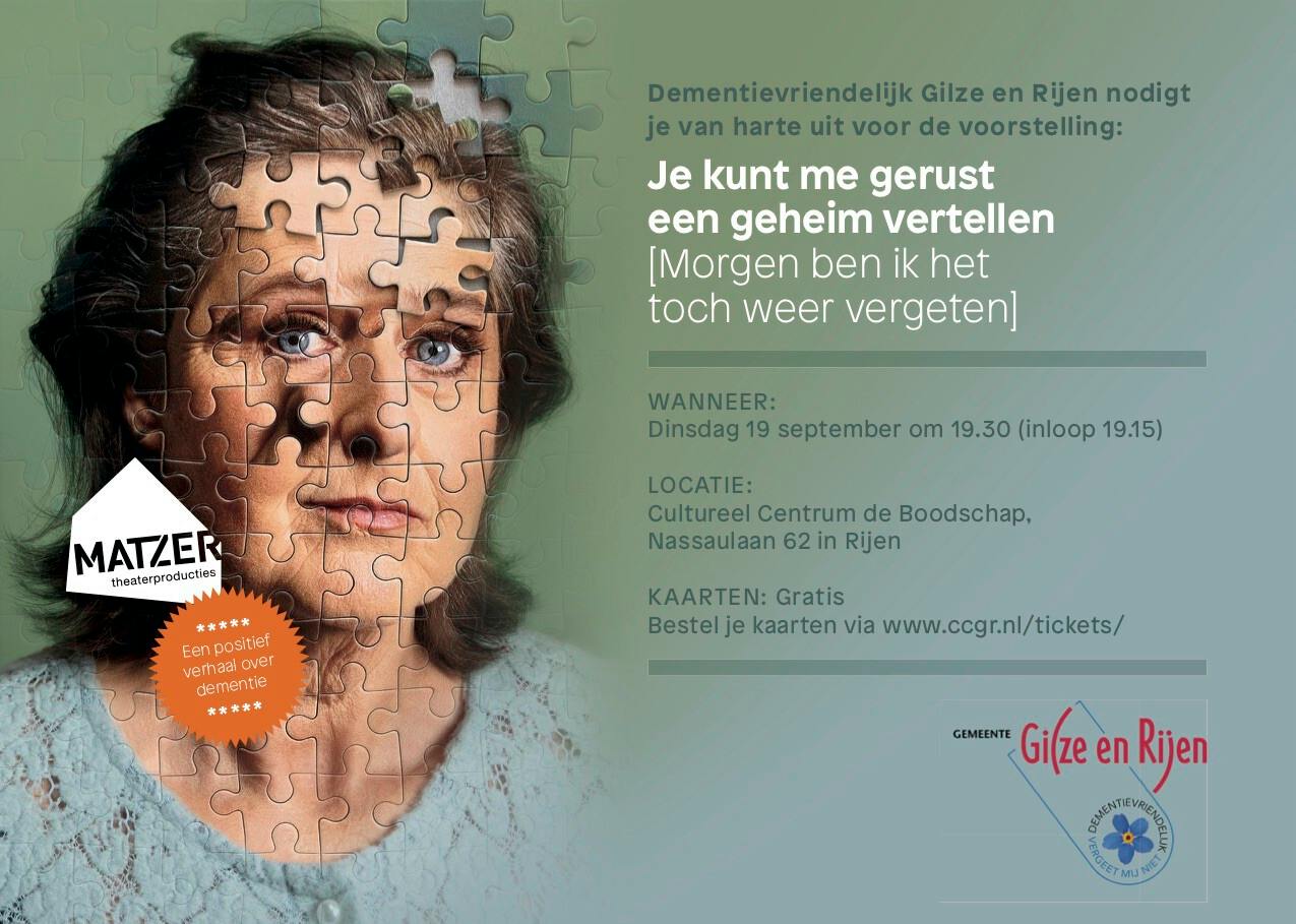 Je kunt me gerust een geheim vertellen | in berichten op OnsAlphenChaam.nl