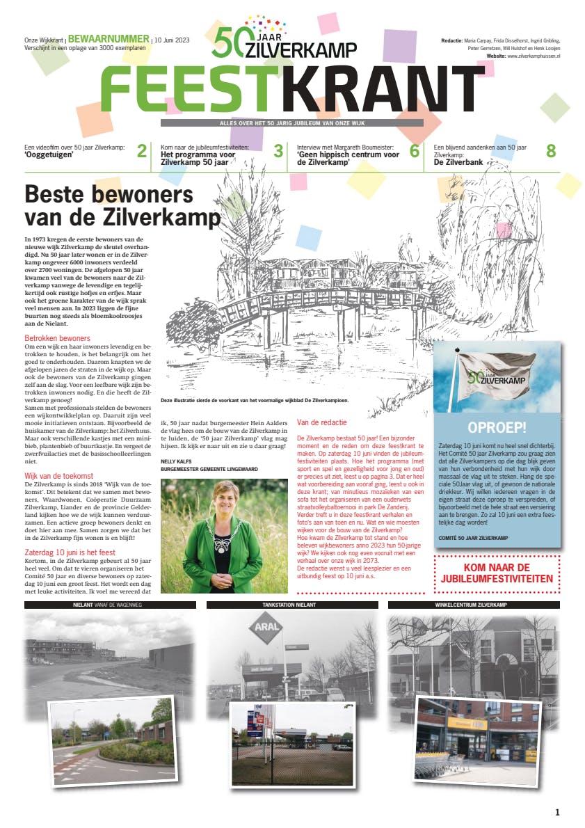 Jubileumuitgave 50 jaar Zilverkamp 