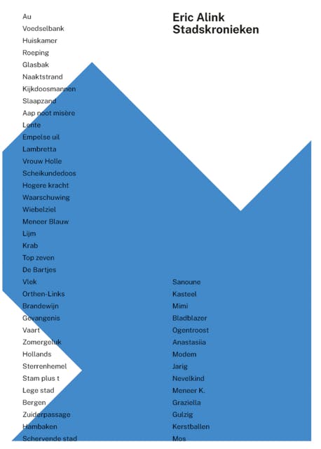 Verhalenbundel 'Stadskronieken' Verschenen | In Uitgelichte Berichten ...