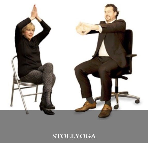 Stoelyoga bij Trefpunt Duistervoorde