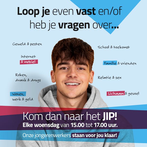 JIP (Jongeren Informatie Punt) open!