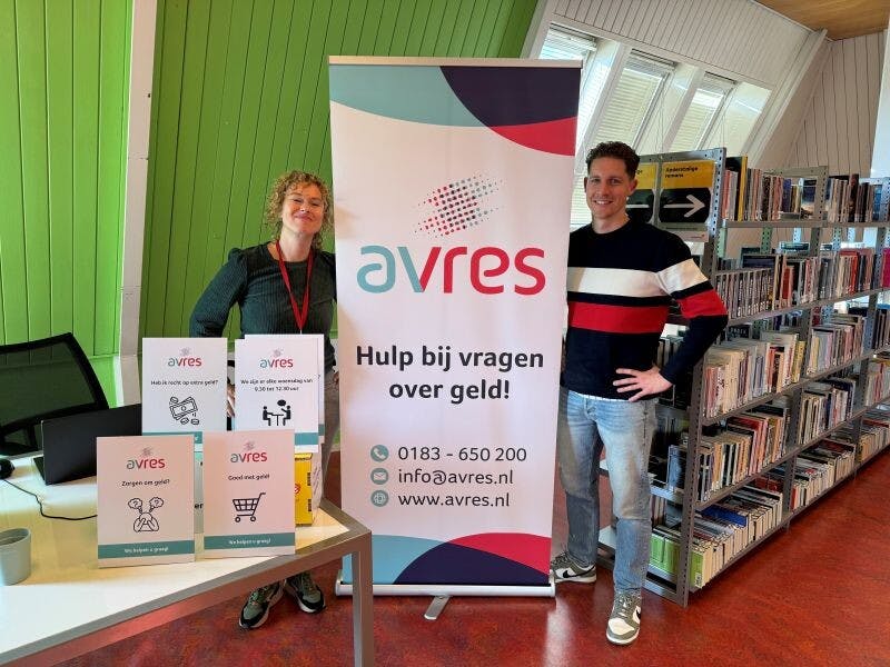 Avres helpt met vragen over geld