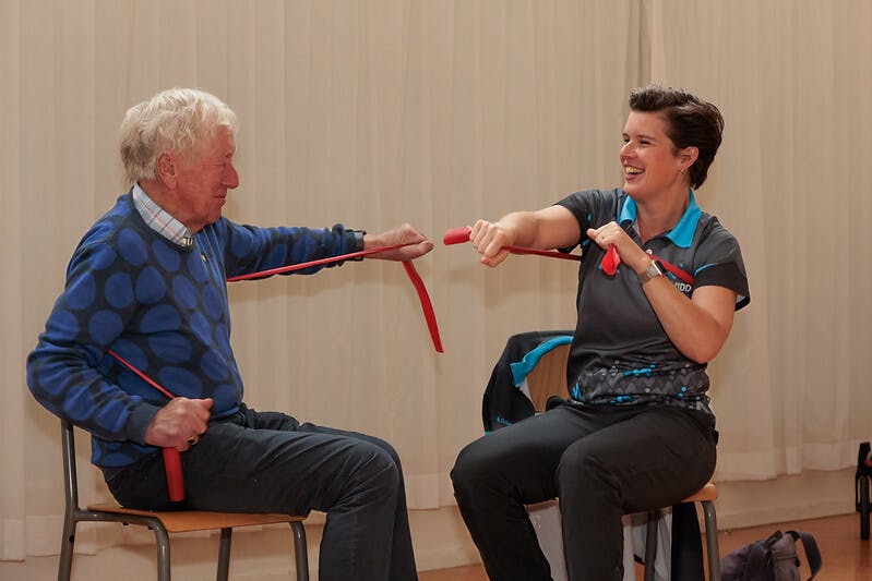 stoelgym in de Benring 