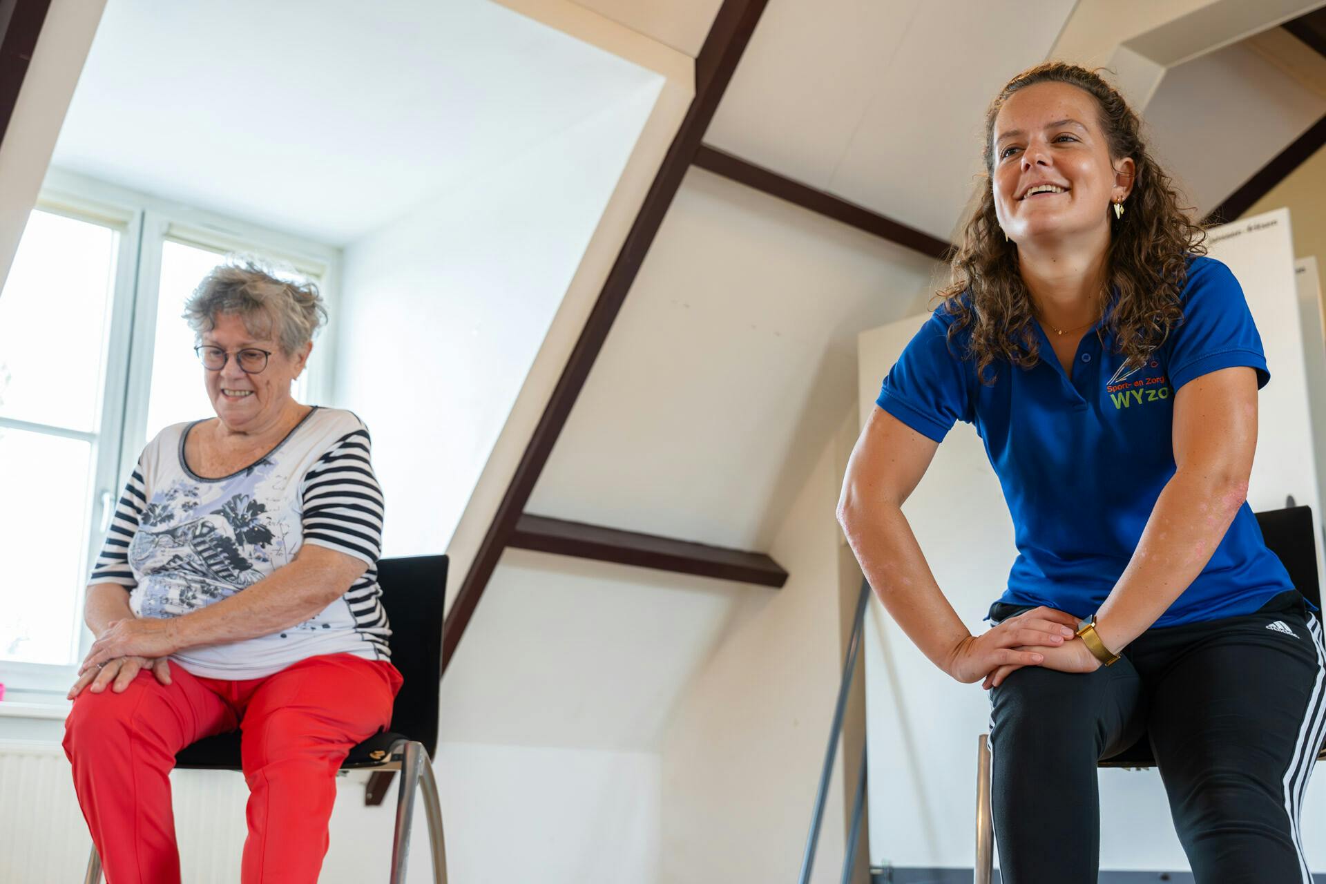 Bewegen in de wijk - Den Boogaard (stoelgym)