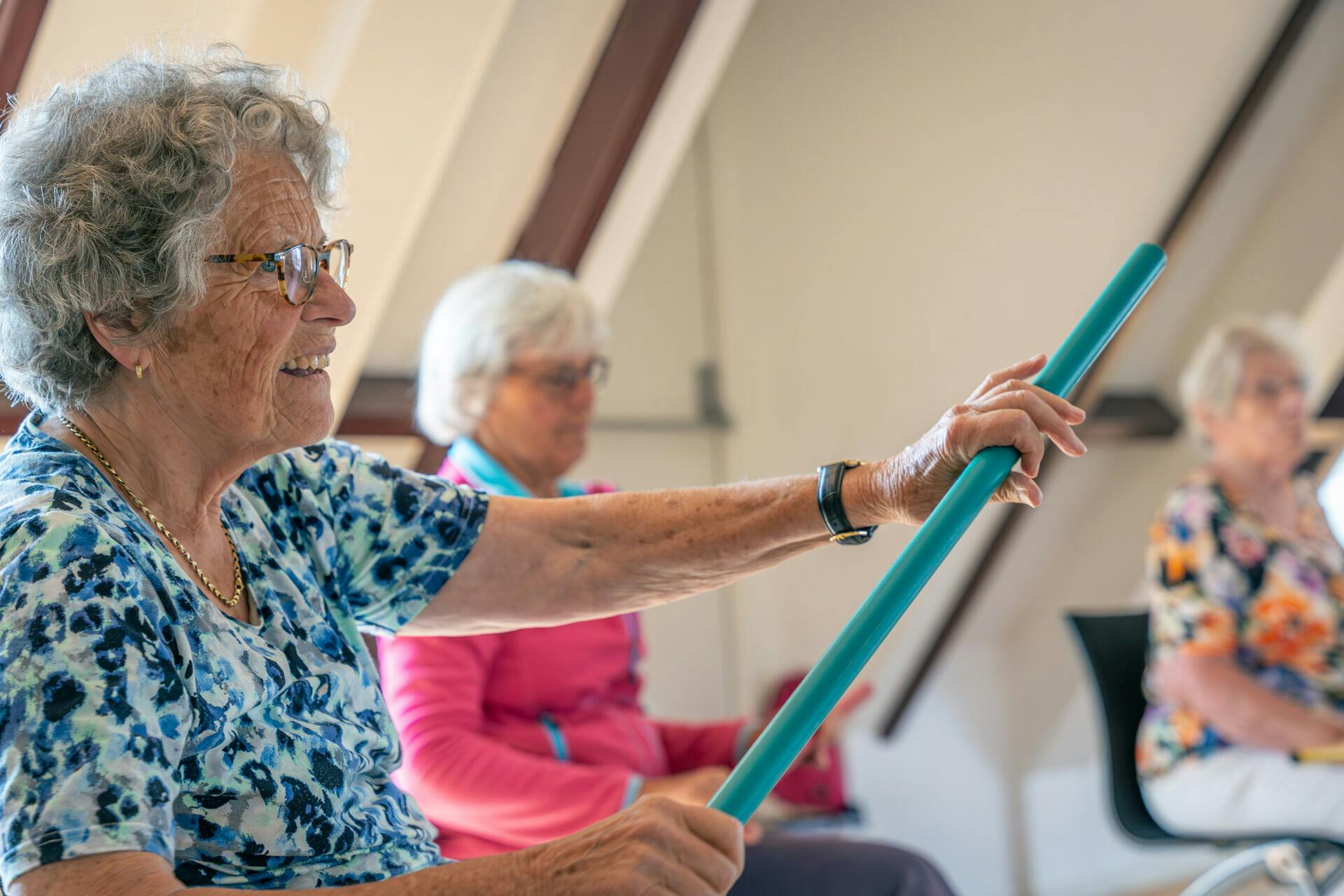 Bewegen in de wijk - Inlooppunt (stoelgym)