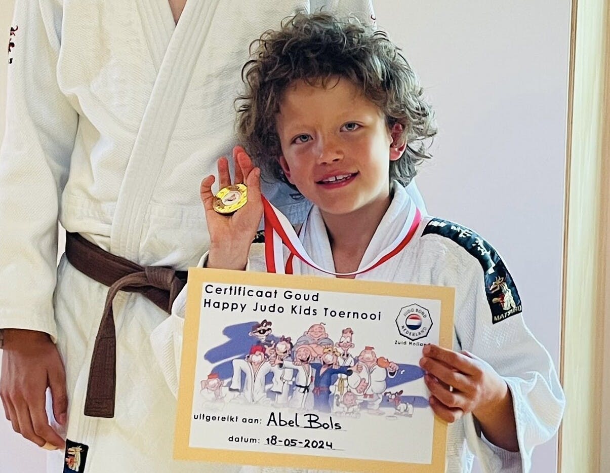 Gouden Medaille en kennismaken met judo