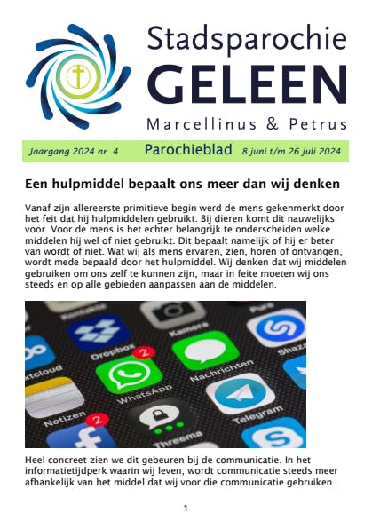 Parochieblad Stadsparochie 2024 nr 4