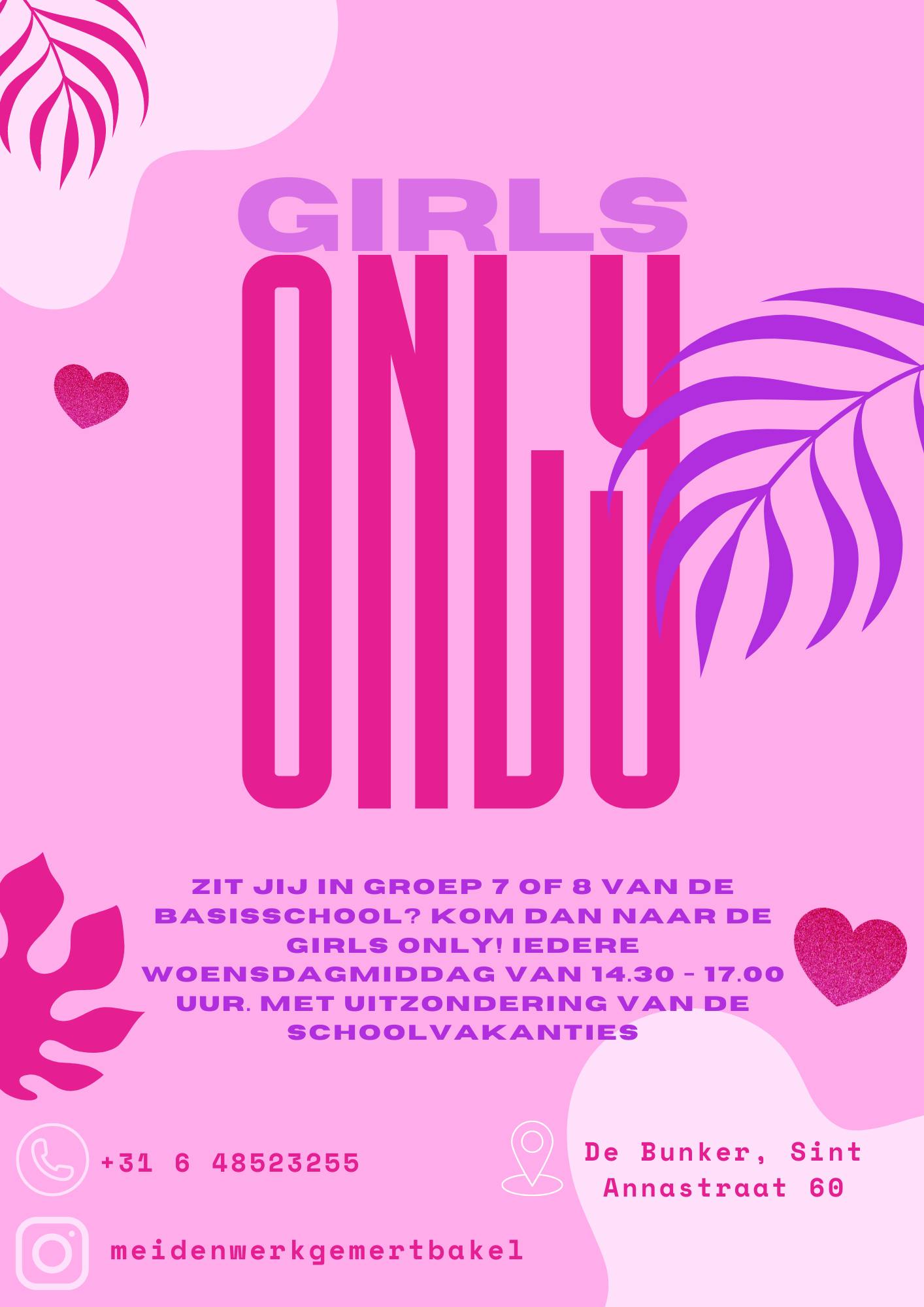GIRLS ONLY!