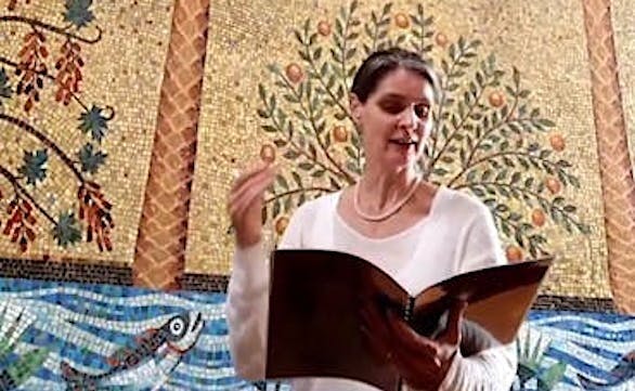 Gregoriaanse vespers in de prachtige Cenakelkerk