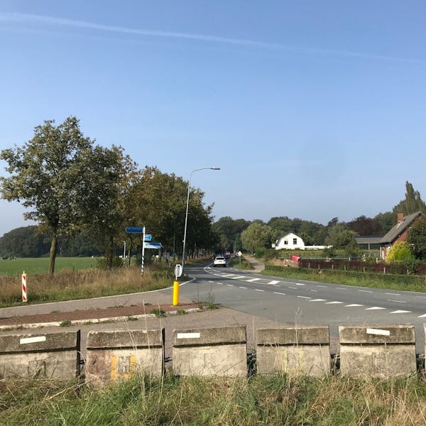 Afsluiting - Nieuwe rotonde Fliertweg Posterenk