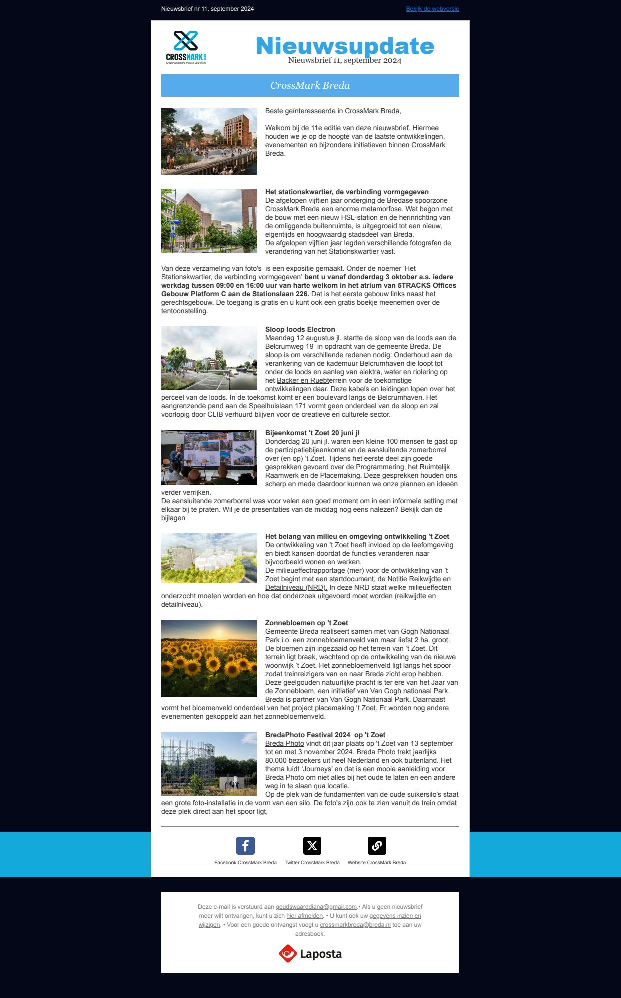 Nieuwsbrief CrossMark Breda