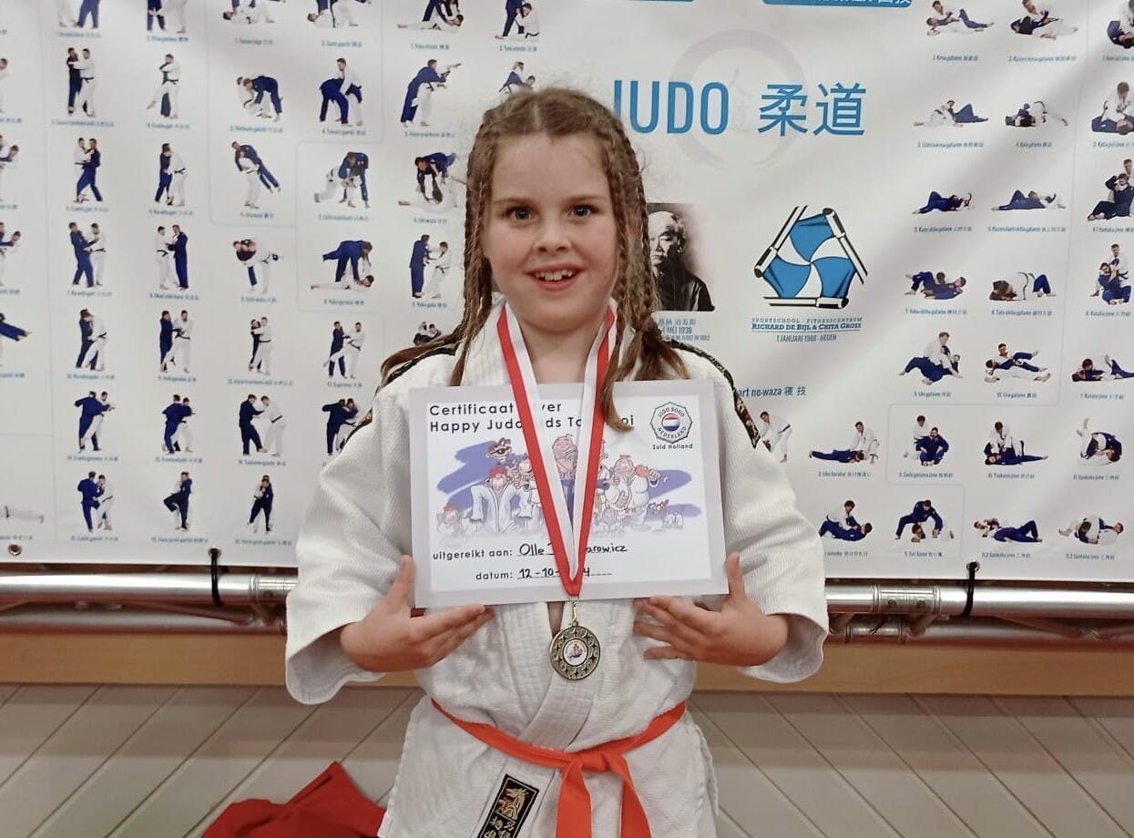 Zilver voor judoka Olle Barbarowicz