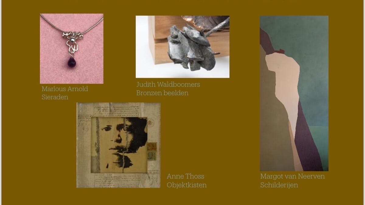 Vier kunstenaressen exposeren in het Kerkje van Persingen