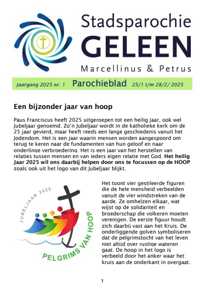 Parochieblad 2025 nr 1