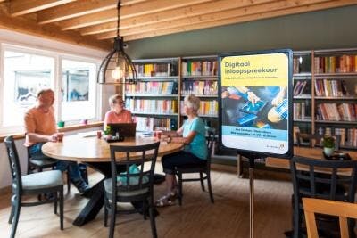 Digitaal inloopspreekuur in de bieb!