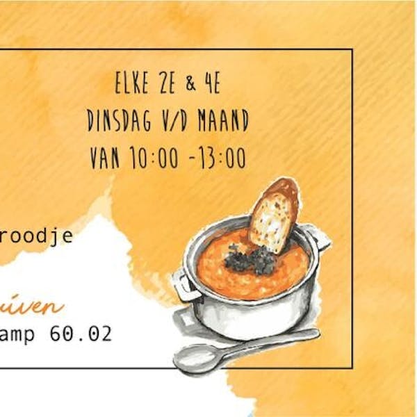 Koffiepraat: koffie, soep en ontmoeting