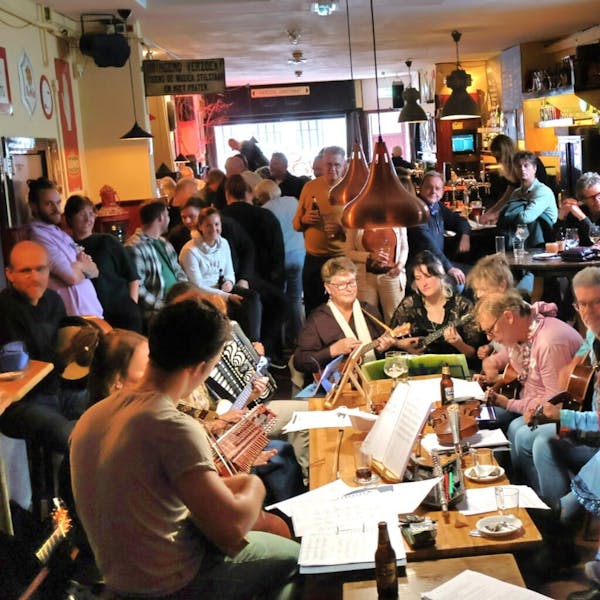 St. Patricks Day in café De Keizer