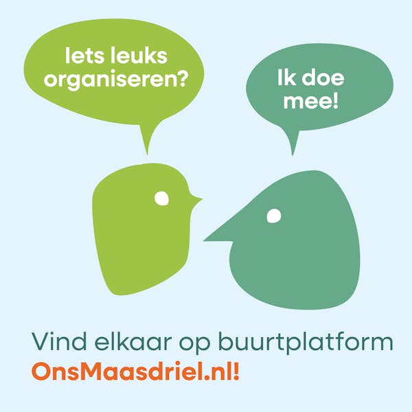 Vind elkaar op buurtplatform OnsMaasdriel.nl