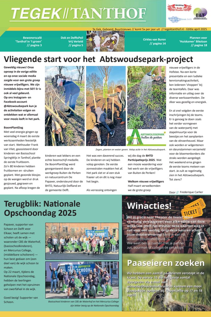 Editie 10 - TeGekTanthof April 2025