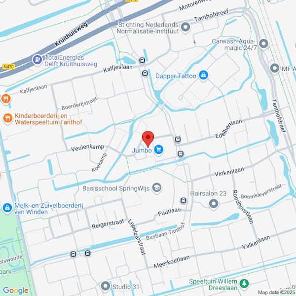 Aanvraag vergunning voor het verbouwen en openen van een bibliotheek aan Dasstraat 6 2623CC Delft