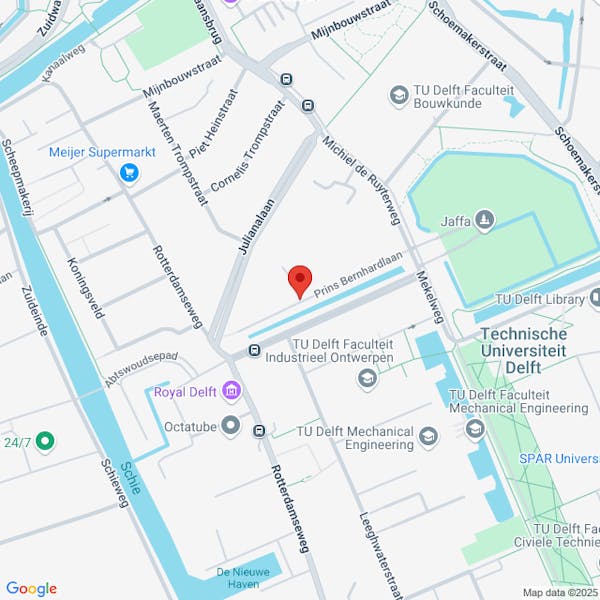 Aanvraag vergunning voor nieuw aan te leggen tracé vanwege nieuwbouw en monumentale bomen aan Prins Bernhardlaan 5C, 2628BW Delft