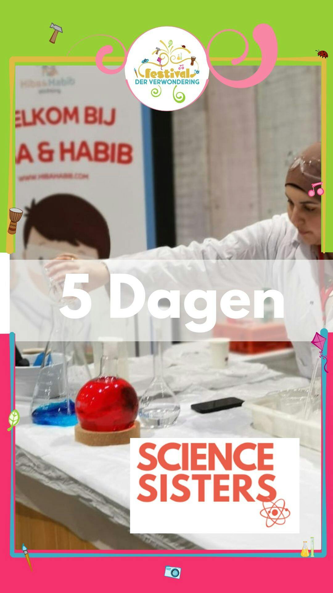Proefjes onder leiding van Science Sisters | in berichten op SamenDordtWest