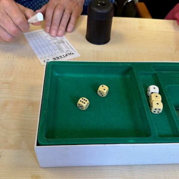 Ruimte voor spelletjes en gesprekken