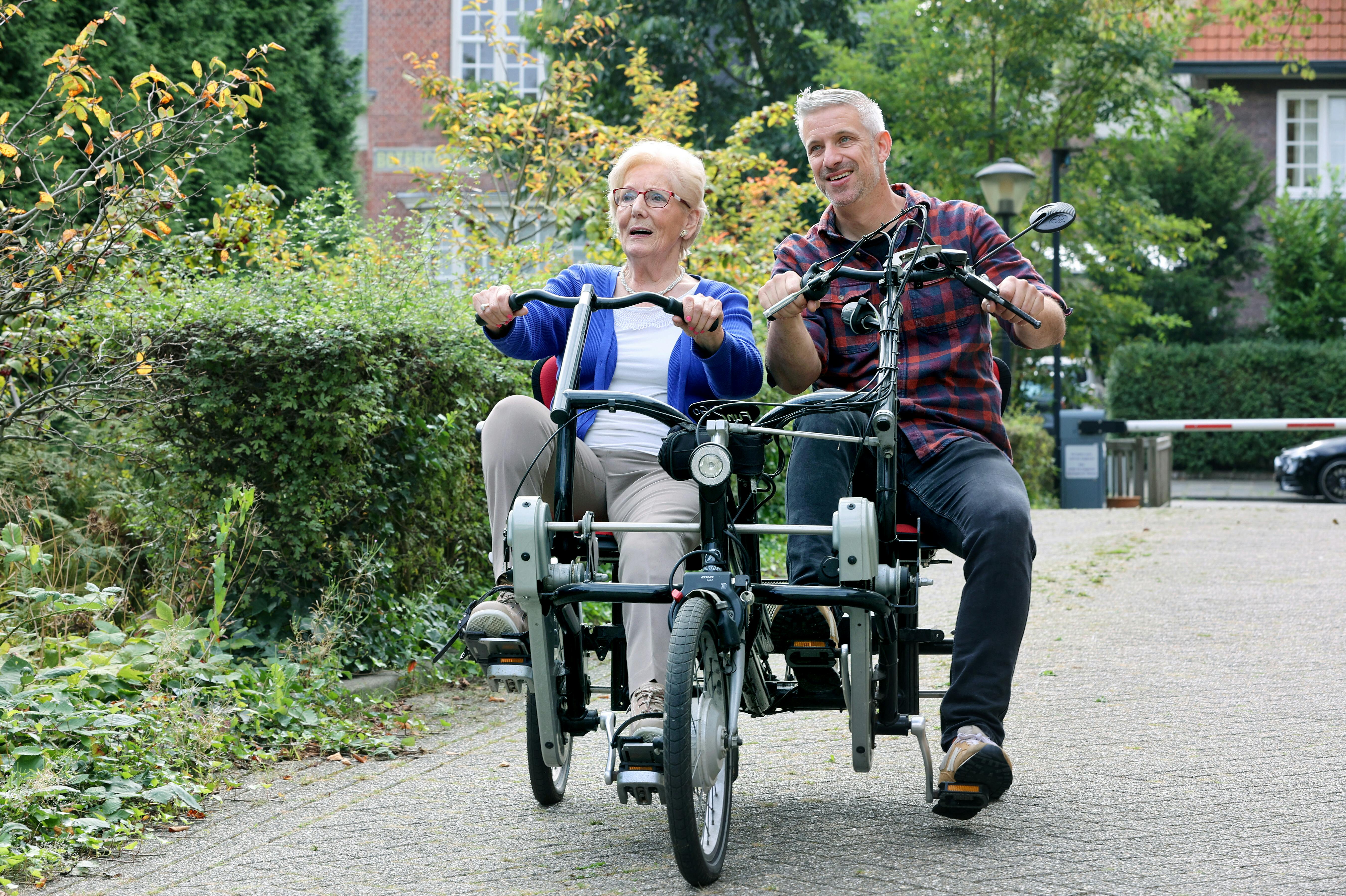 Vrijwilligers gezocht voor fietstochten op de duofiets