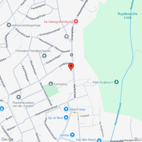 Aangevraagde omgevingsvergunning, Kerkstraat 14 Haaren, het tijdelijk plaatsen van een caravan als slaap plaats