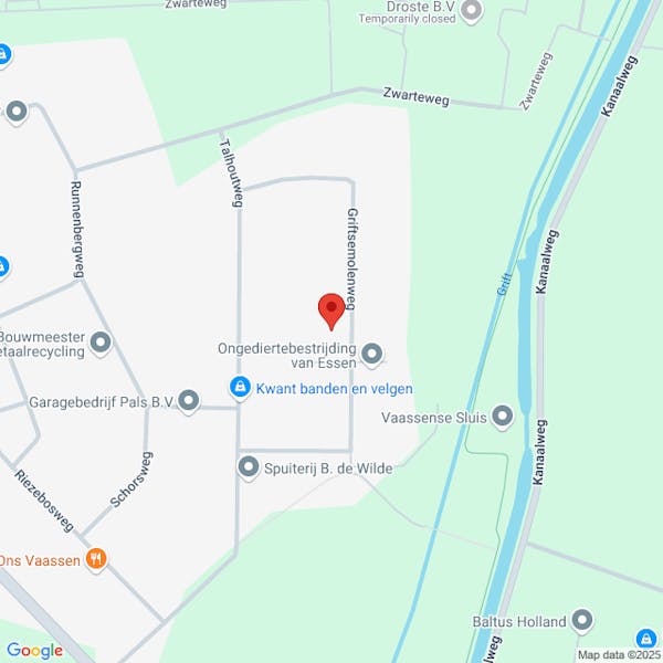 Aanvraag omgevingsvergunning voor het samenvoegen van meerdere brandcompartimenten binnen een bestaand bedrijfsgebouw aan Griftsemolenweg 19, 8171NS Vaassen (1311895)