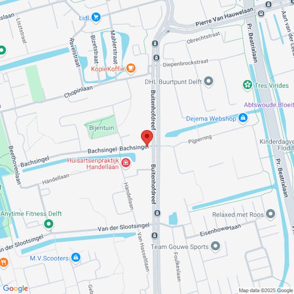 Aanvraag vergunning voor het kappen van 3 houtopstanden en aanleggen stalen leidingen wegens Warmtenet Delft Cluster 1B.4 open ontgraving aan Buitenhofdreef, 2625 XS Delft