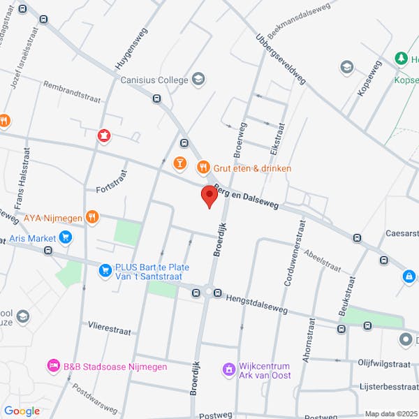 Buiten behandeling gelaten aanvraag voor het verbouwen van een bedrijfs/kantoorruimte naar één zelfstandige woning met een atelierruimte op de locatie Pijnboomstraat 15A te Nijmegen zaaknummer AB24.02503