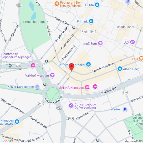 Aanvraag bouwobjectenvergunning aan de Molenstraat 101 en Tweede Walstraat in Nijmegen