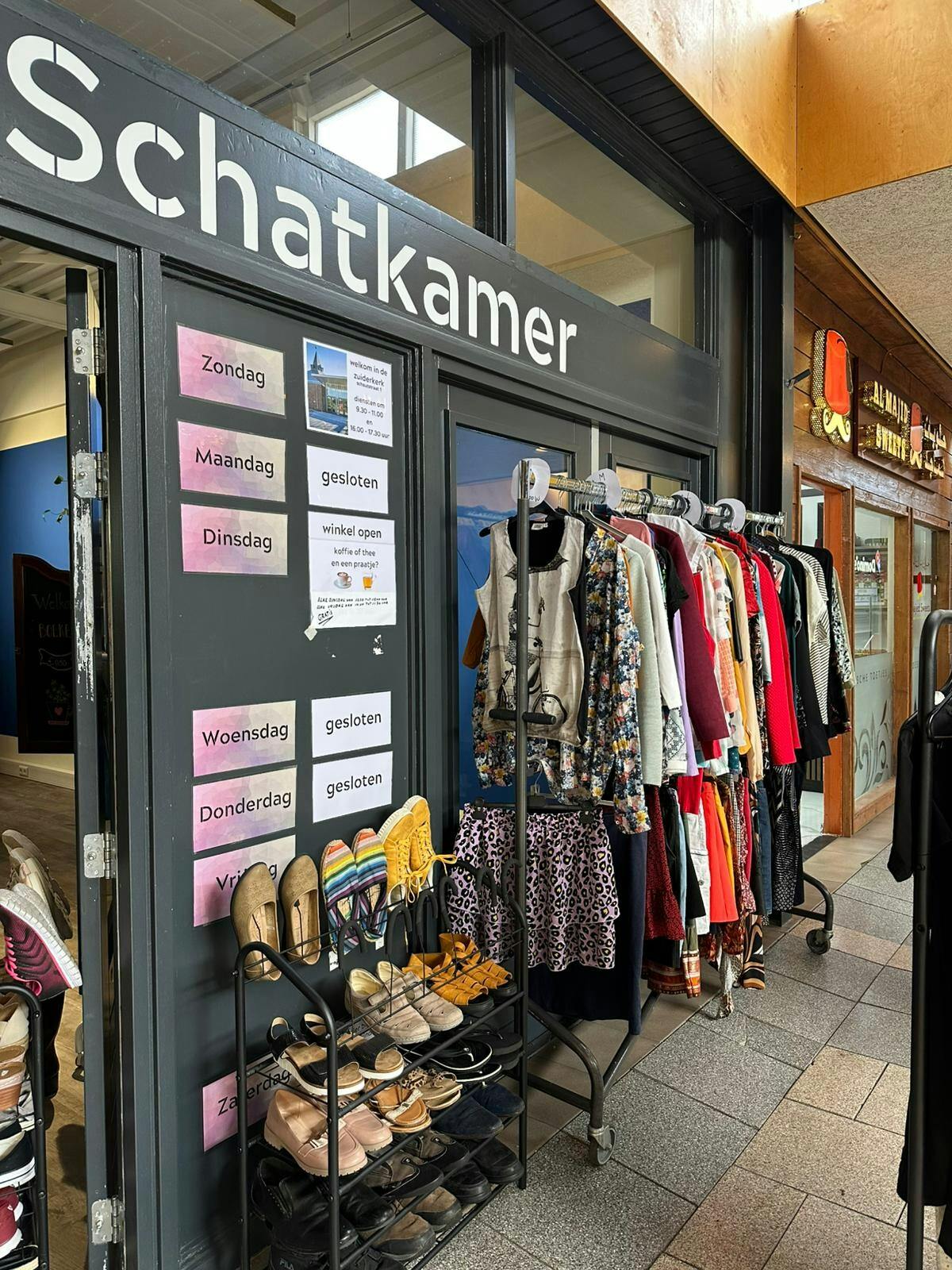 Winkelen in De Schatkamer