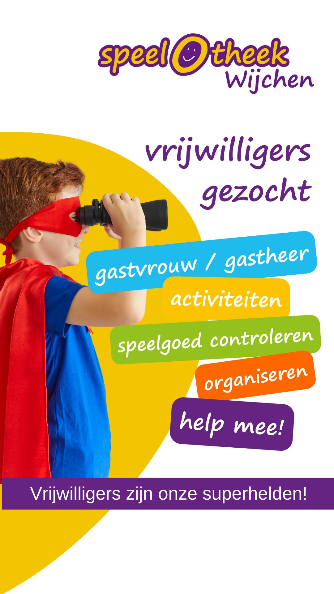 Zet je in voor de speelplezier!