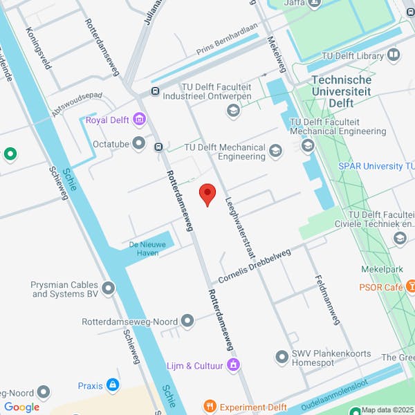 Aanvraag vergunning voor het tijdelijk mengvat plaatsen met verbindende leidingen en daarbij een raam vervangen van de WKC voor een houten paneel aan Leeghwaterstraat 36 te Delft