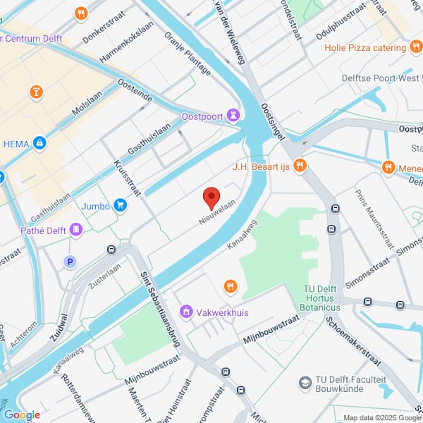 Aanvraag vergunning voor het plaatsen van een airco met buitenunit aan Nieuwelaan 156 te Delft